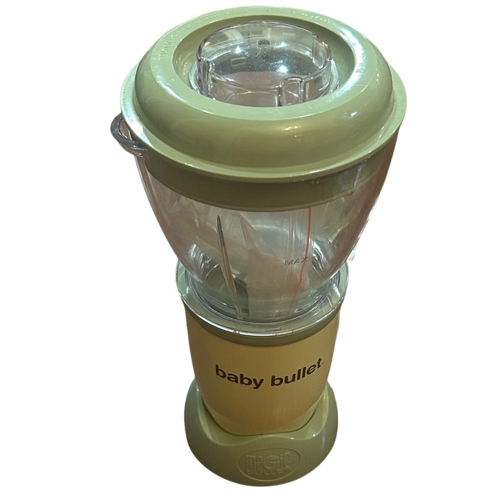 Magic Bullet Baby Bullet Food Processor Green Blender System with Gaskets